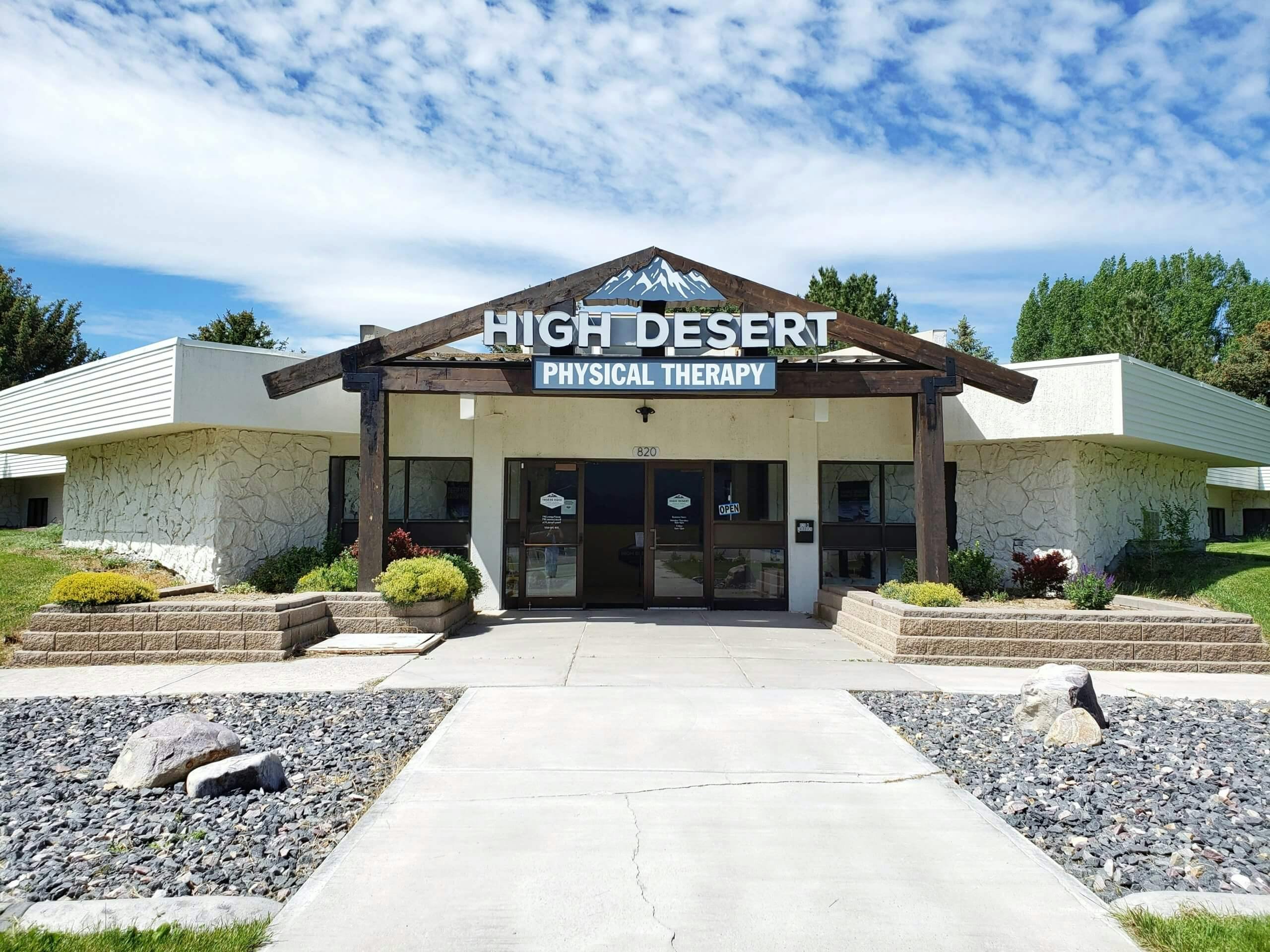Therapy space at High Desert Physical Therapy in Chubbuck