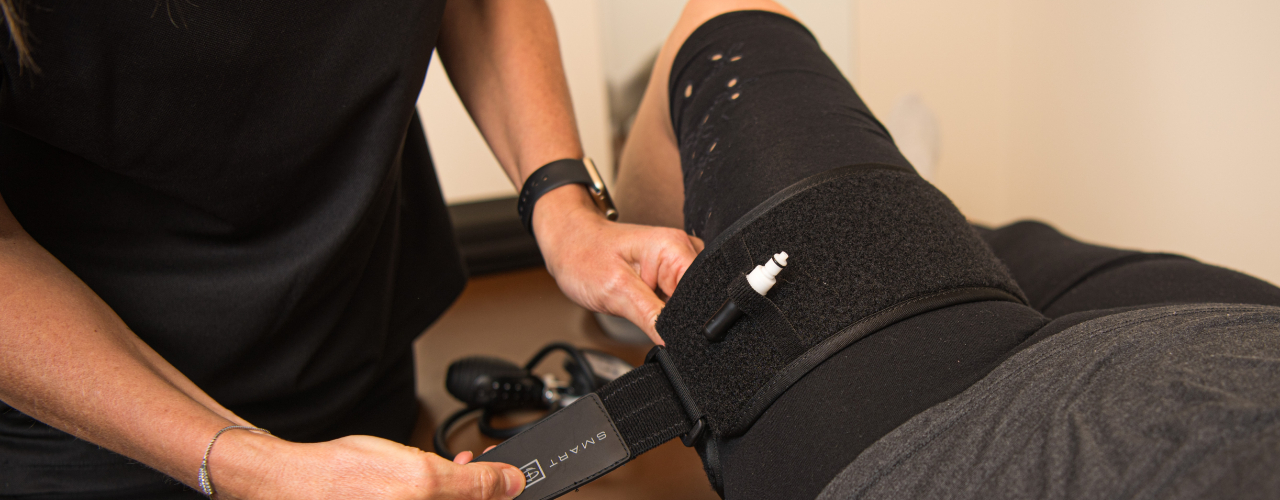 Blood flow restriction therapy